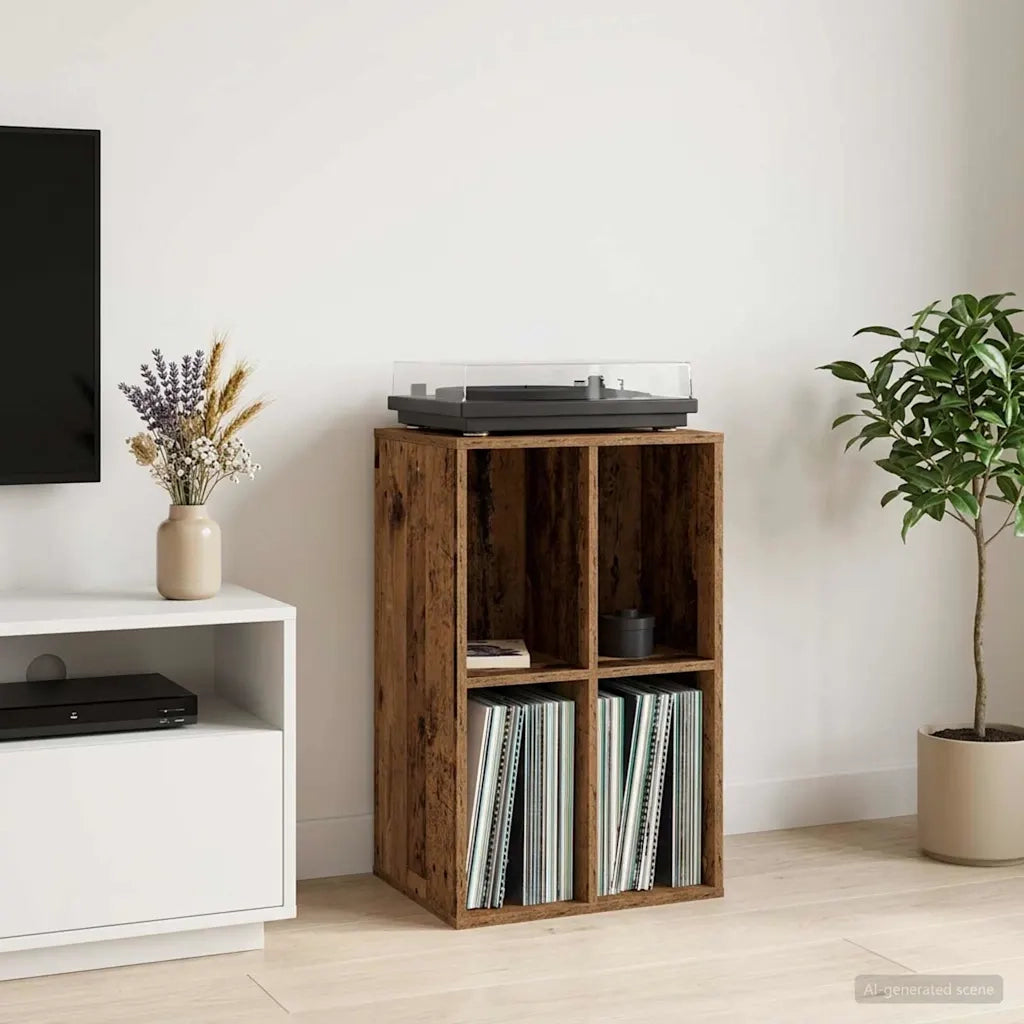 Mobile porta vinili Legno di quercia 44,5 x 36,5 x 74,5 cm 8012872