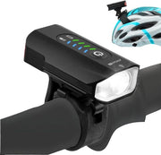Lampada LED per bicicletta potente per luci anteriore e posteriore integrata - Ricaricabile via USB - Accessori per bicicletta - Step elettrico