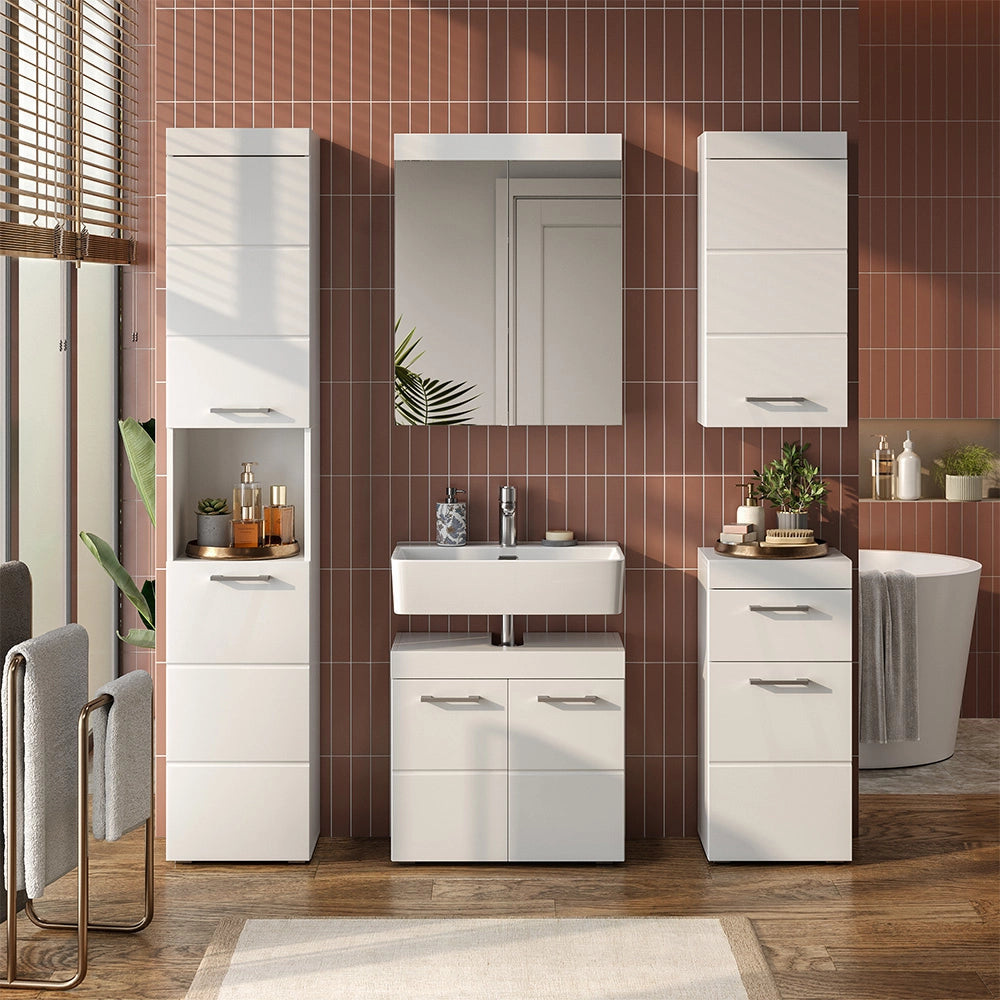 Mobile bagno Luna Bianco 37 x 77 cm Vicco