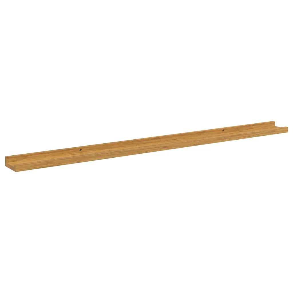 Scaffale da parete 2 pcs Beige 115 x 9 x 3 cm Legno multistrato 42020035
