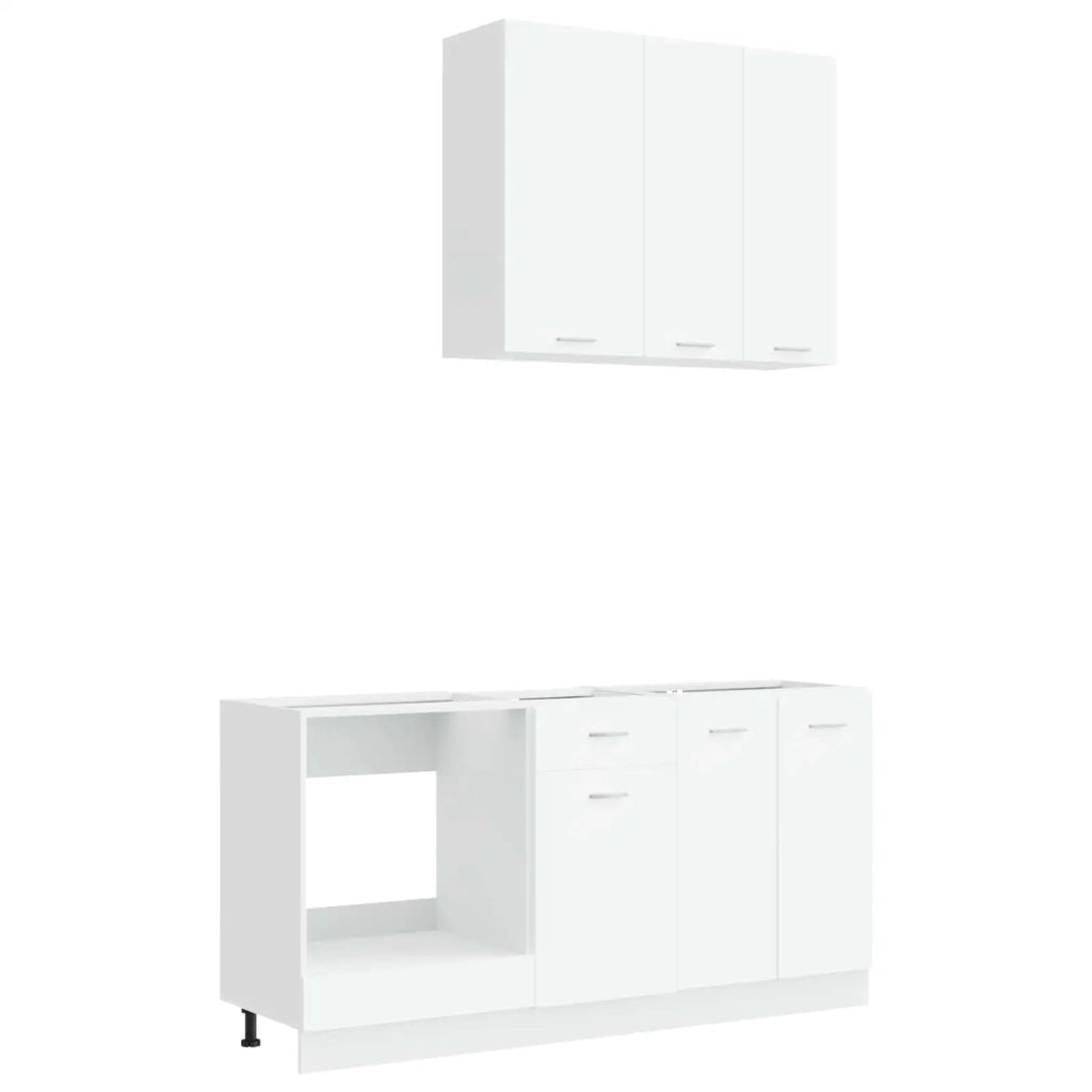 Unità Cucina LYON 5 pz Bianco Legno ingegnerizzato 3438219