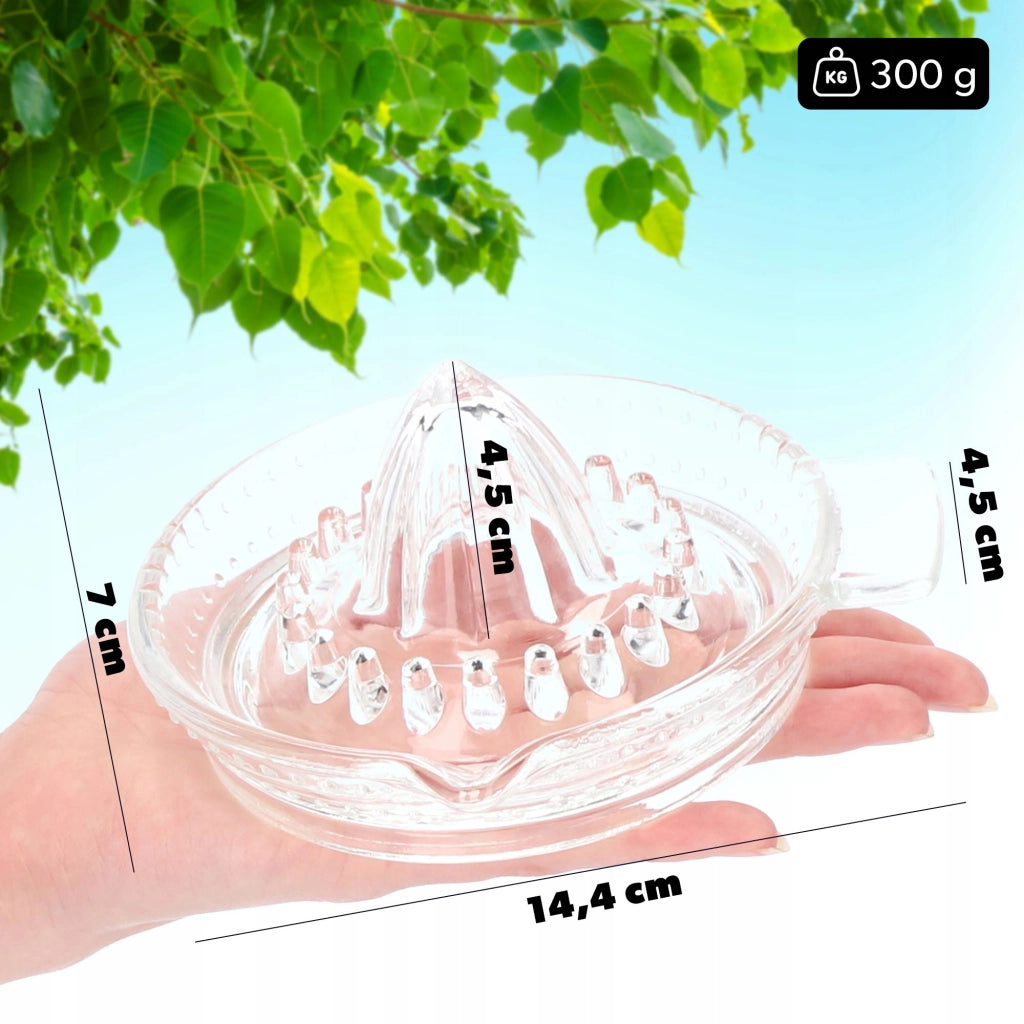 Spremiagrumi manuale KADAX in vetro per limoni