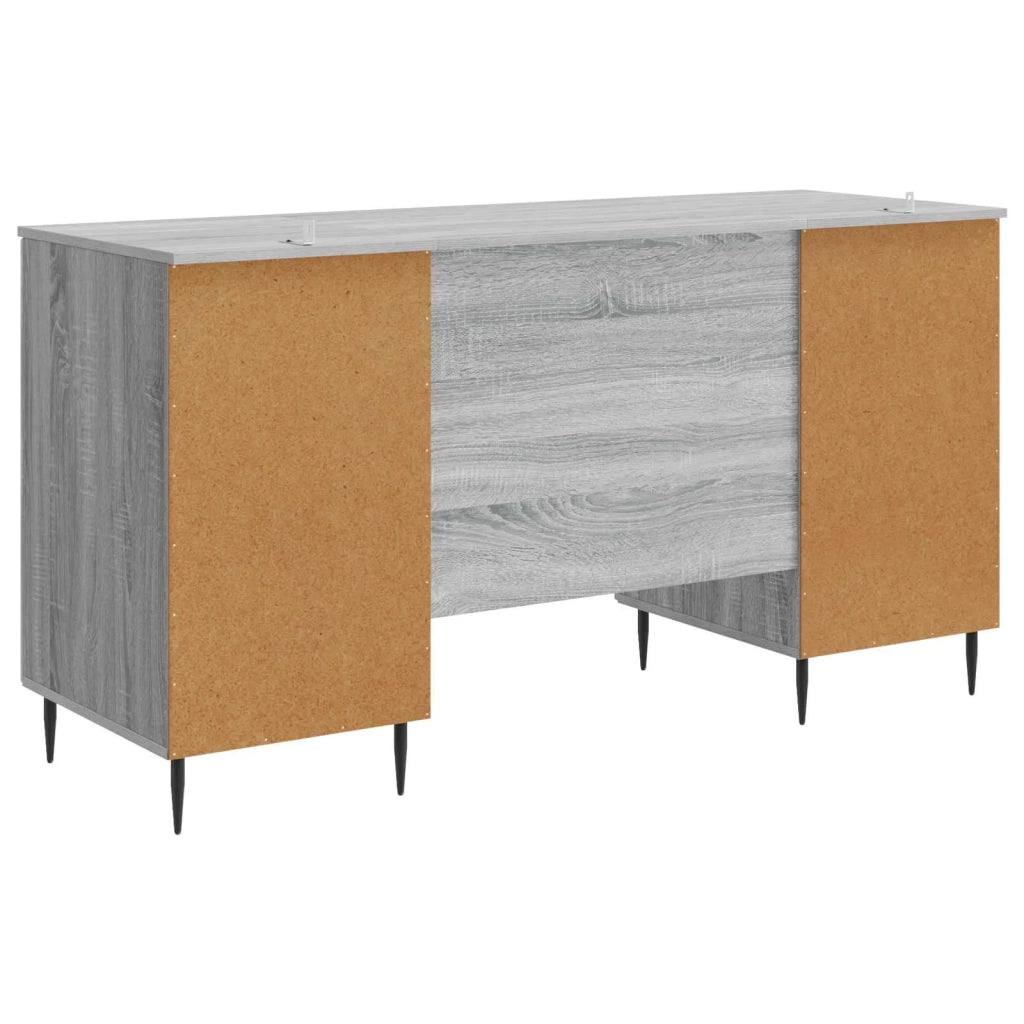 Scrivania Grigio Sonoma 142,5 x 50 x 75 cm Legno ingegnerizzato 3414609