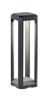 Lampada Palo da Esterno a LED in Alluminio Antracite