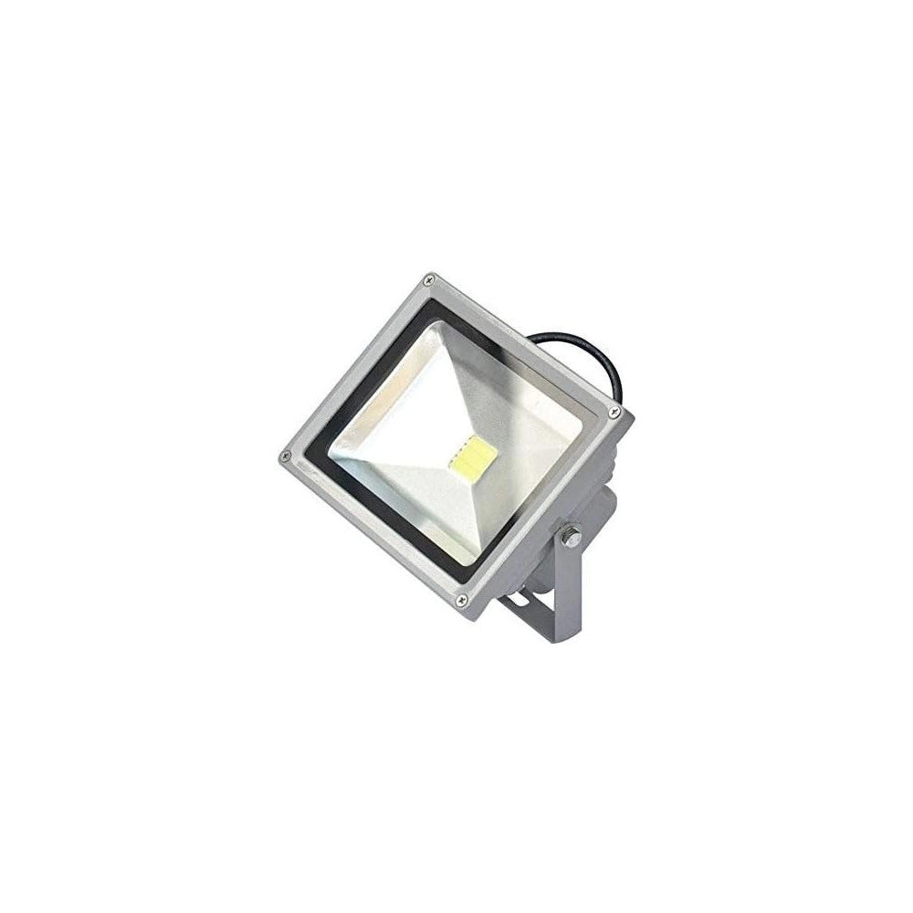 Trade Shop - Faro Proiettore A Led Ad Alta Luminosità Da 30w Per Esterno Interno Luce Fredda -