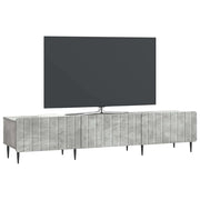 Mobile TV | Armadietto TV | Mobile Porta TV con cassetto Grigio Cemento 147 x 34,5 x 32 cm