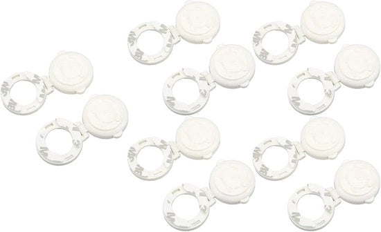 Sistema di Sicurezza per Bambini - Copertura per Interruttore di Gas Cucina - Prodotti per Bambini - Adatto per Lavatrice - Copertura per Interruttore Cucina, 10 pezzi - Sicurezza Cucina per Bambini