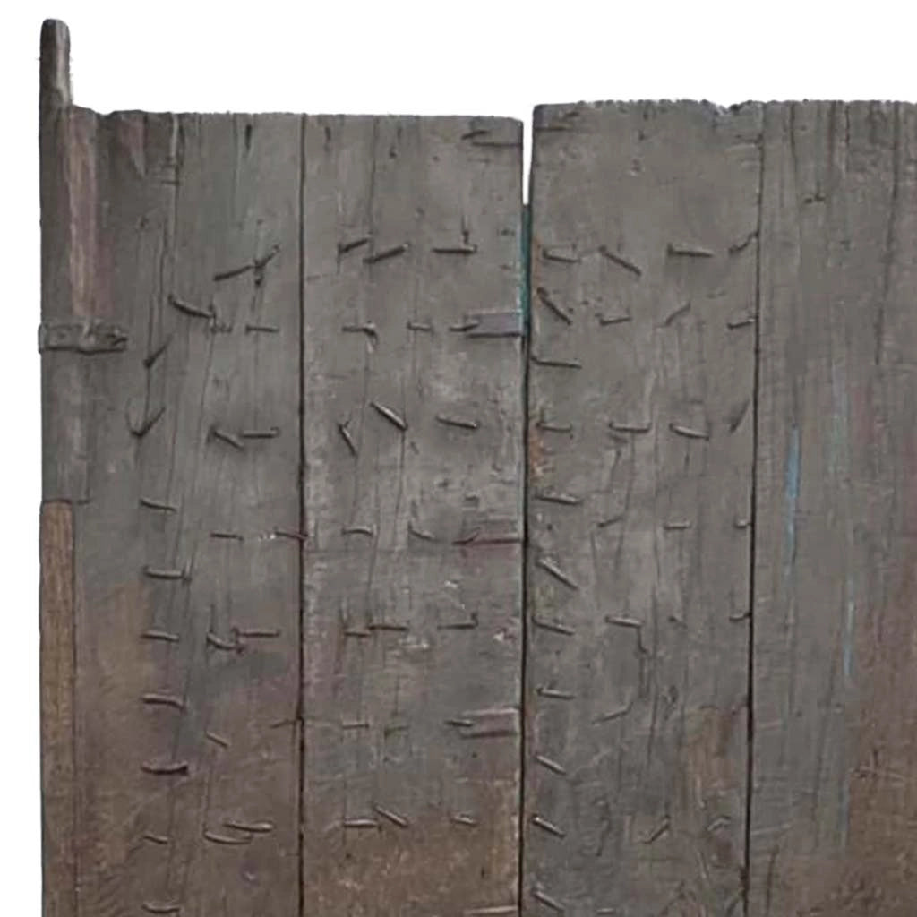 Porta in legno fatta a mano 110x7x225h cm