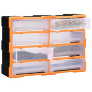 Mobile Contenitore con 8 Cassetti Grandi 52x16x37 cm CFW4519491