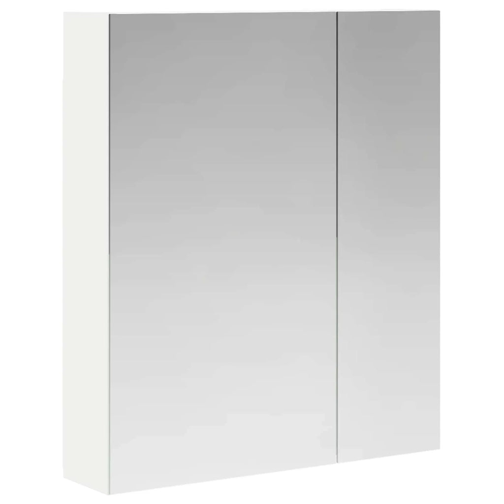 Mobiletto per specchio da bagno Bianco 60 x 14,5 x 70 cm 889055