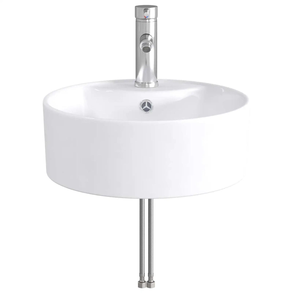 Lavabo da bagno Cromato 40,5 x 40,5 x 15 cm Metallo 890232