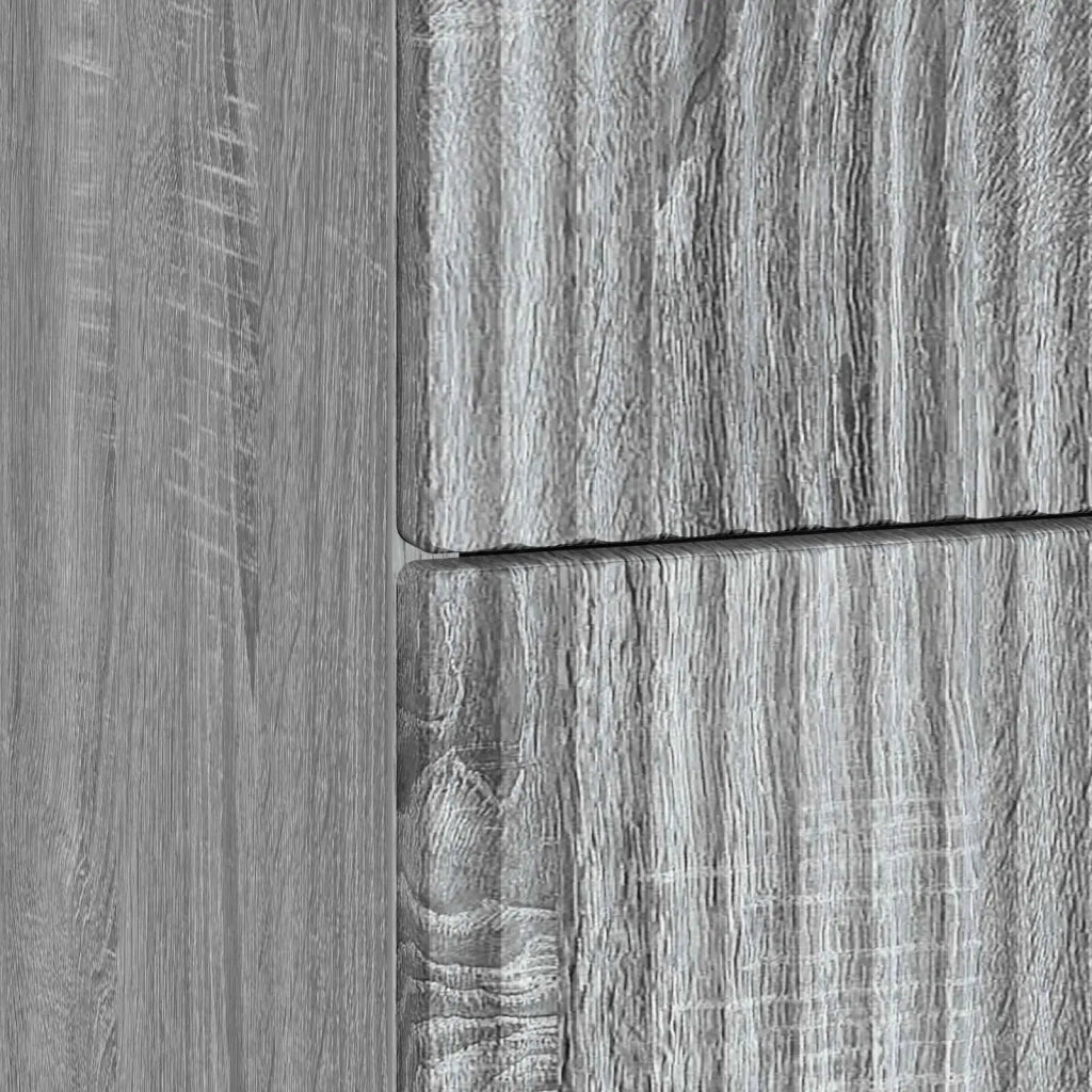 Armadio da Notte con cassetto Grigio Sonoma 43 x 41 x 66,5 cm 894561