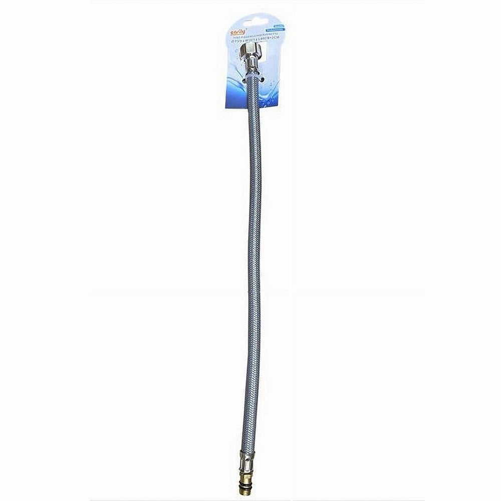 Trade Shop - Tubo Flessibile Flessibili Per Rubinetto Miscelatore Acqua 40cm F3/8xm10/1 87372 -