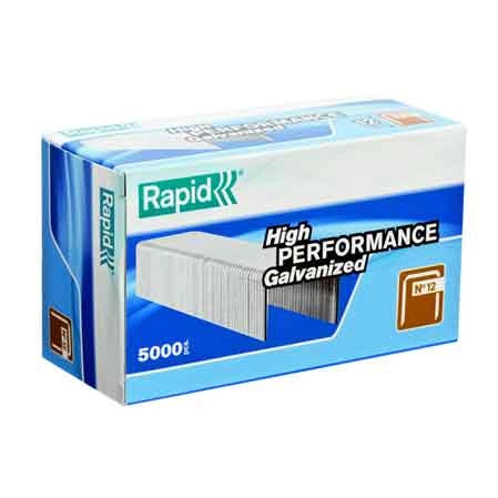 GRAFFE PER CUCITRICE PNEUMATICA 'PS 141' H. 6 mm - conf. 5000 pezzi - RAPID