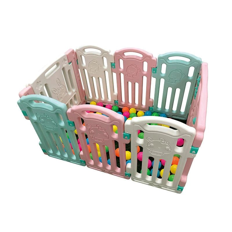 Recinto di Sicurezza per Bambini con Materiali di Alta Qualita, Dimensioni 102x70x61cm, Scatola con Poster, Adatto da 1