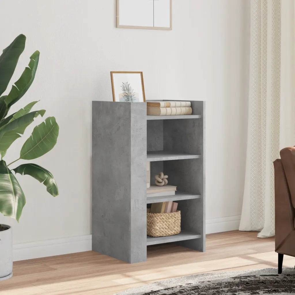 Credenza-Buffet-Armadio da cucina Grigio Cemento 45x35x75 cm in Legno Multistrato 203162