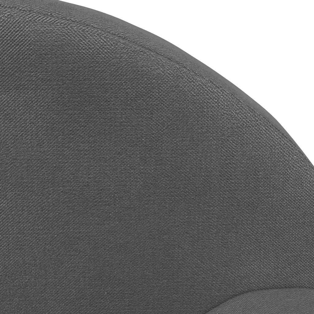 Divano per Bambini-Sofa-Divanetto Antracite in Morbido Peluche 376466