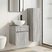 Set di mobili per il bagno 2 pz Sonoma grigio 3406139