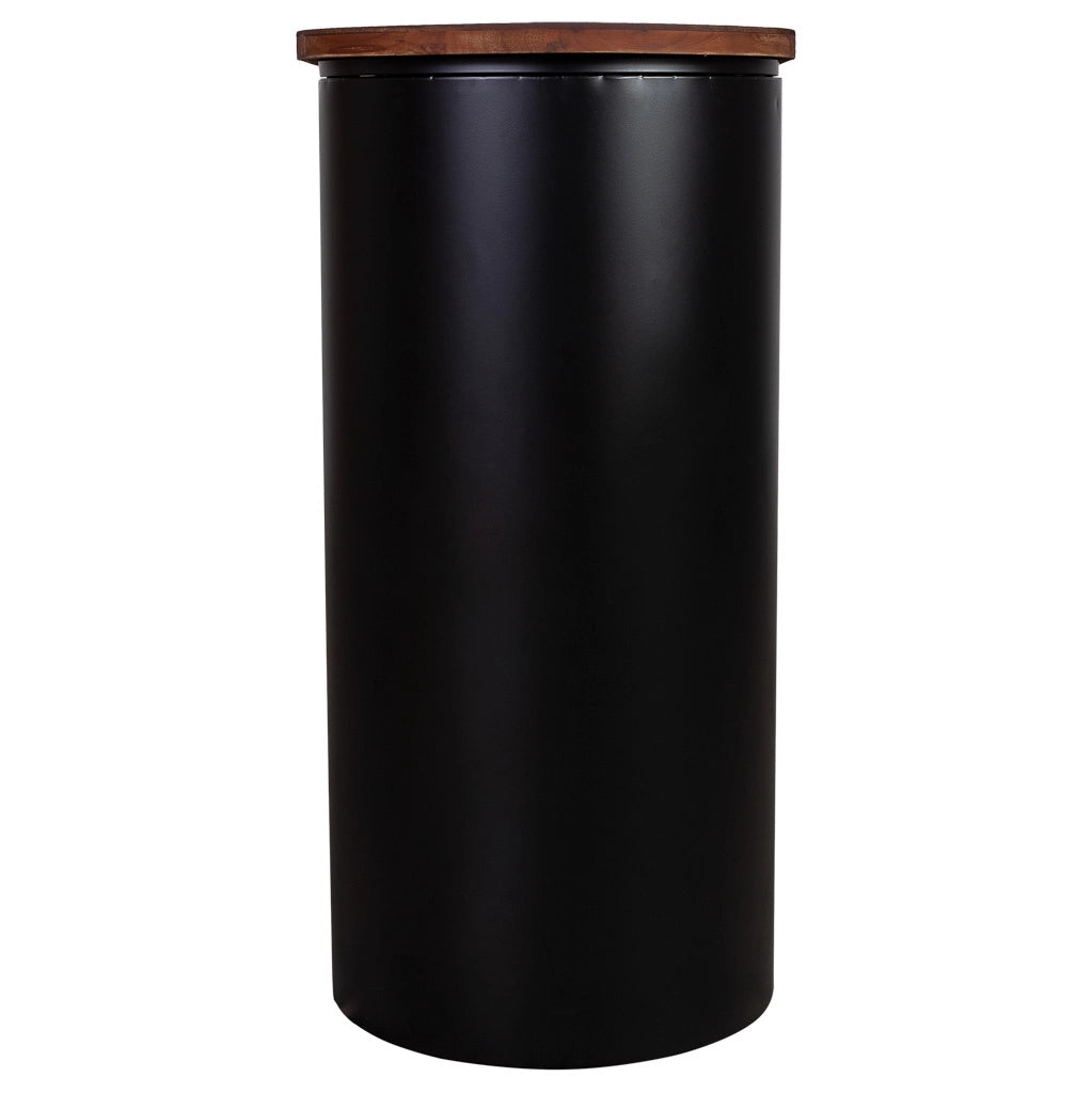 Mobile da ingresso in legno nero 120x40x79.5h cm