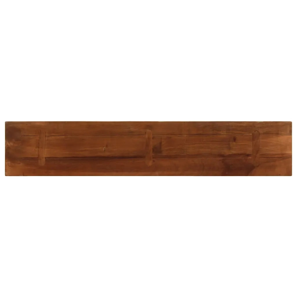Piano Tavolo 160x30x3,8 cm Rettangolare in Massello di Recupero 371106