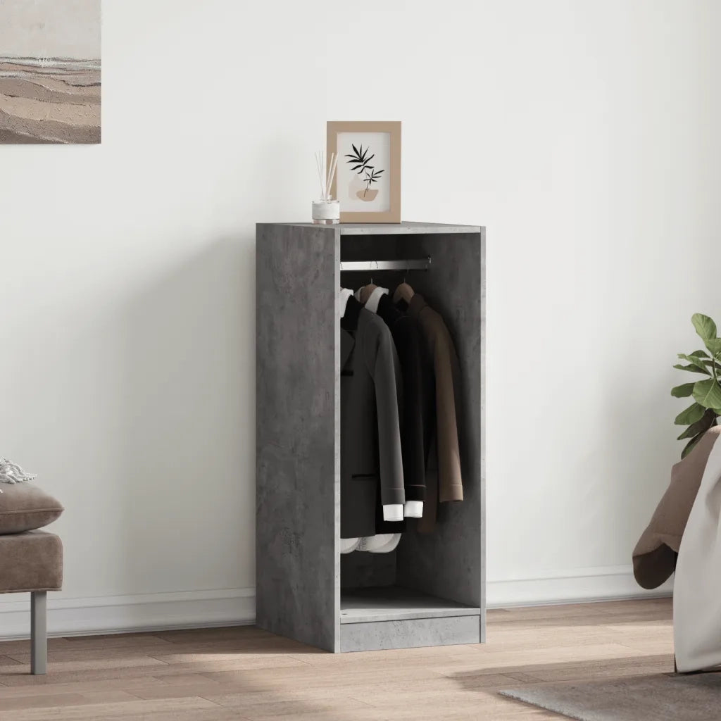 Armadio Grigio Cemento 48x41x102 cm in Legno Multistrato CFW5519391