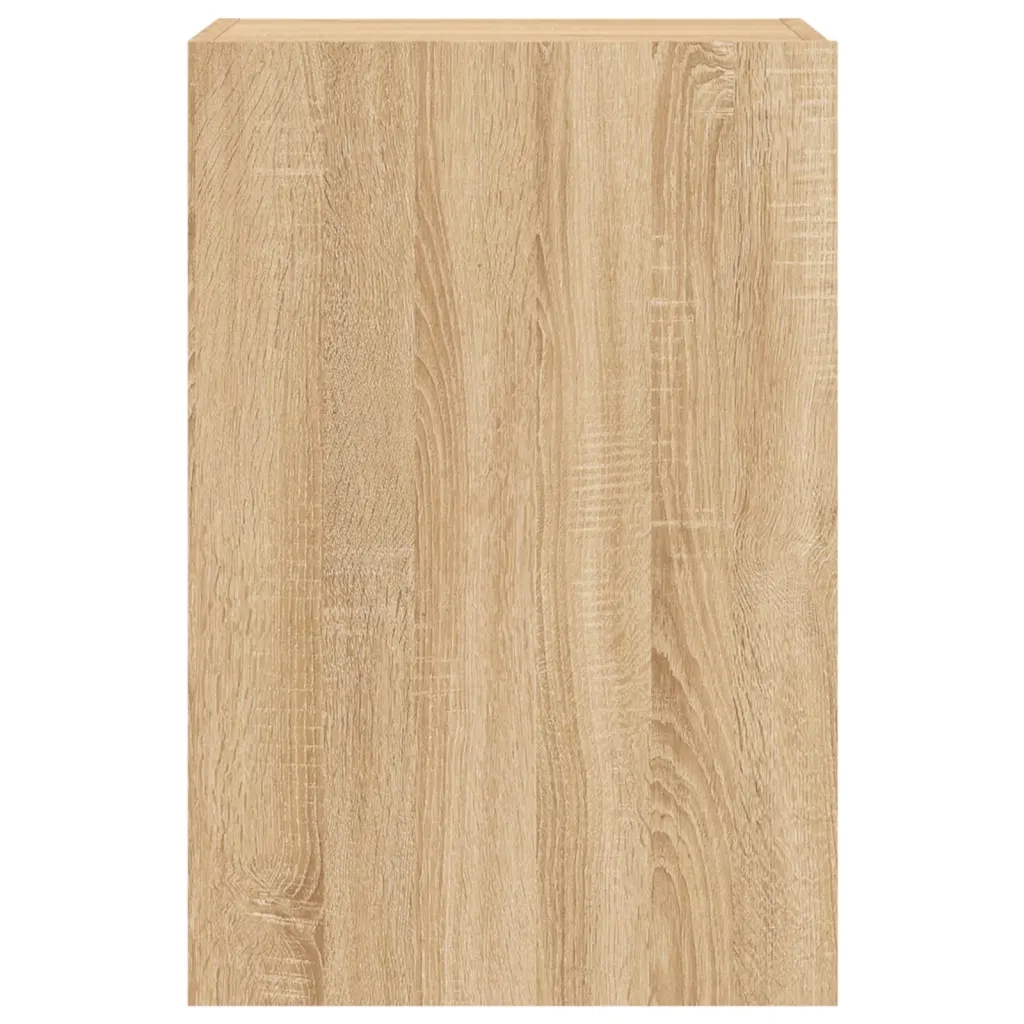 Mobile TV Parete Rovere Sonoma 40,5x30x60 cm Legno Multistrato 836914