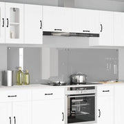 Schienale da cucina 2 pcs Grigio chiaro 110 x 60 cm 3415502
