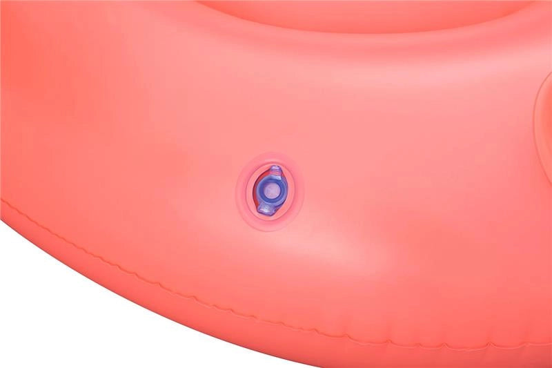 BESTWAY CIAMBELLA CAVALCABILE FANCY FLAMINGO PER  BAMBINI DAI 3 ANNI IN COLORORAZIONE ROSA 138X107 CM