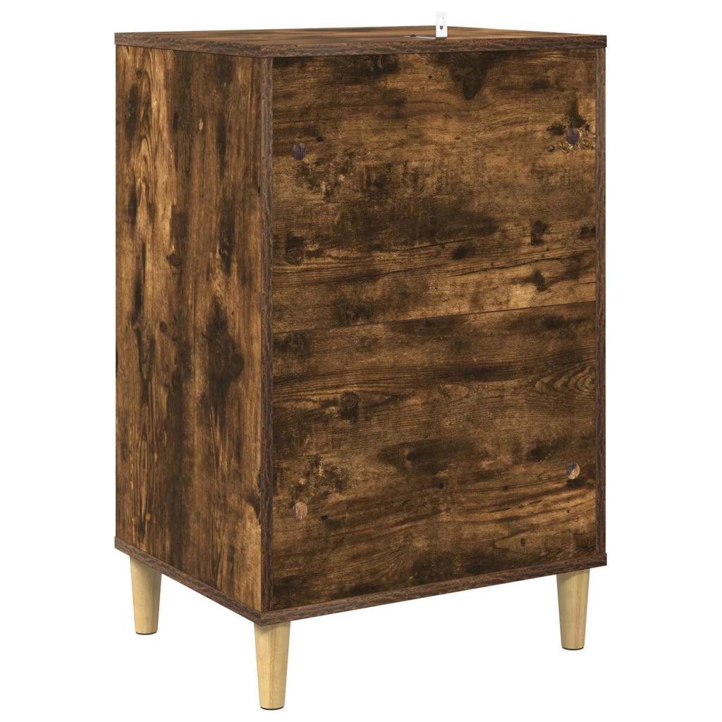 Supporto per Giradischi Rovere Fumo 47 x 39,5 x 74,5 cm 8012878