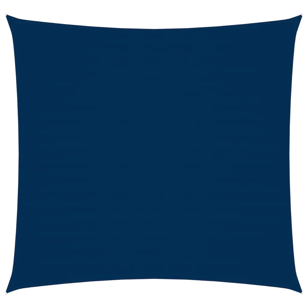 Vela ombreggiante/ombrellone quadrato 5 x 5 m in tessuto Oxford blu 02_0009516