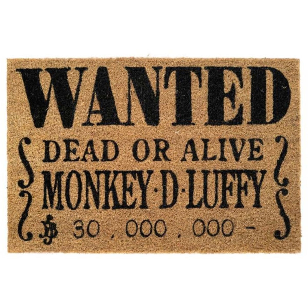 Zerbino Decorativo Motivo Monkey D. Luffy 40x60cm Antiscivolo Beige Inny
