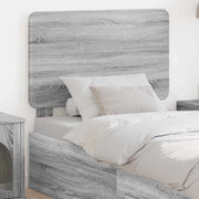 Testiera-Testata-Testiera Decorativa Grigio Sonoma 80 cm Legno multistrato 691637