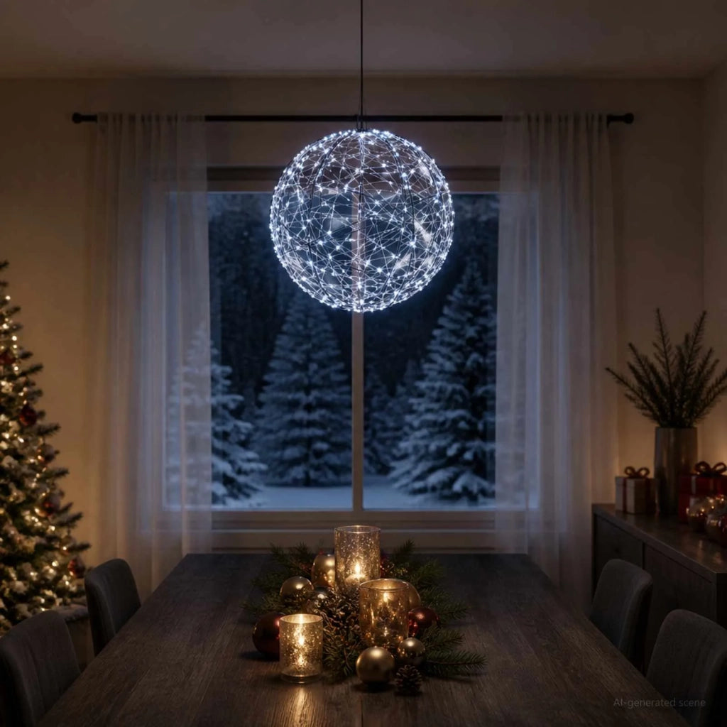 Luce a punta di Natale 500 LED Bianco freddo 42049774