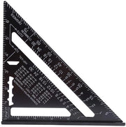 Misuratore di Angoli Digitale a Precisione Alta - Forma a Tre Angoli - Misuratore di Angoli Digitale con Angolo di 90 Gradi - Misura - Costruzione in Alluminio - 26 x 18,5 x 18,5 cm
