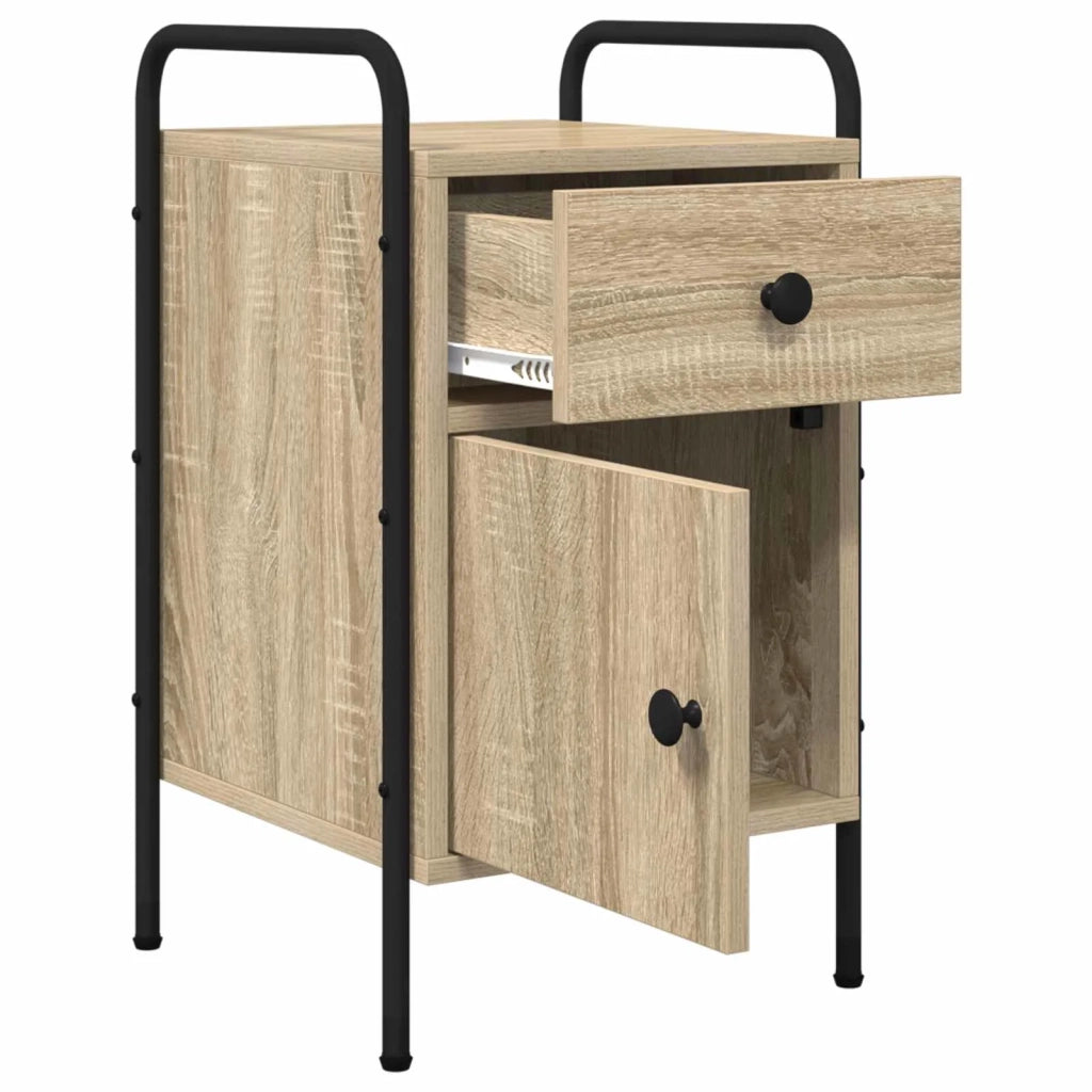 Armadio da Notte 2 pz Rovere Sonoma 35 x 36,5 x 61 cm 8007650