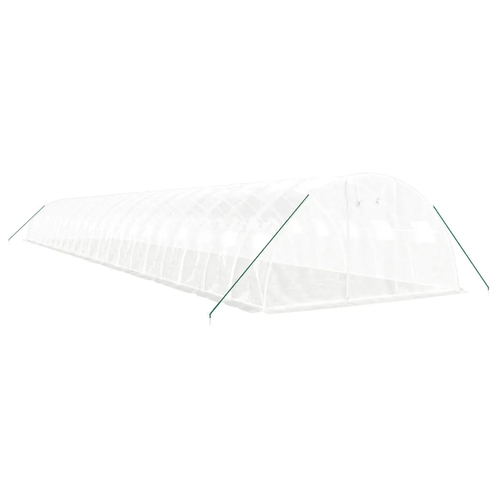 Serra con Telaio in Acciaio Bianco 88 mÂ² 22x4x2 m