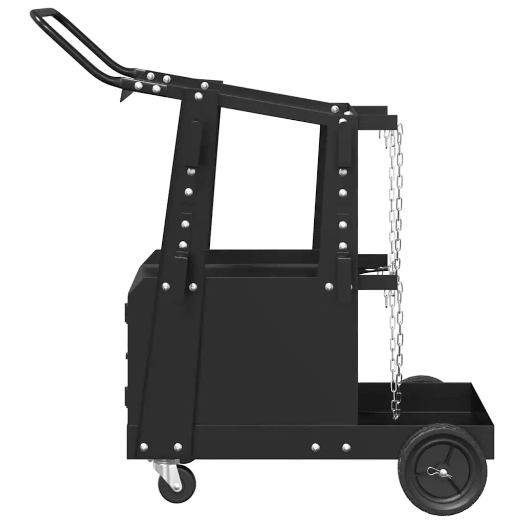Carrello per saldatura Nero 91 x 47 x 96 cm Acciaio CFW8956833