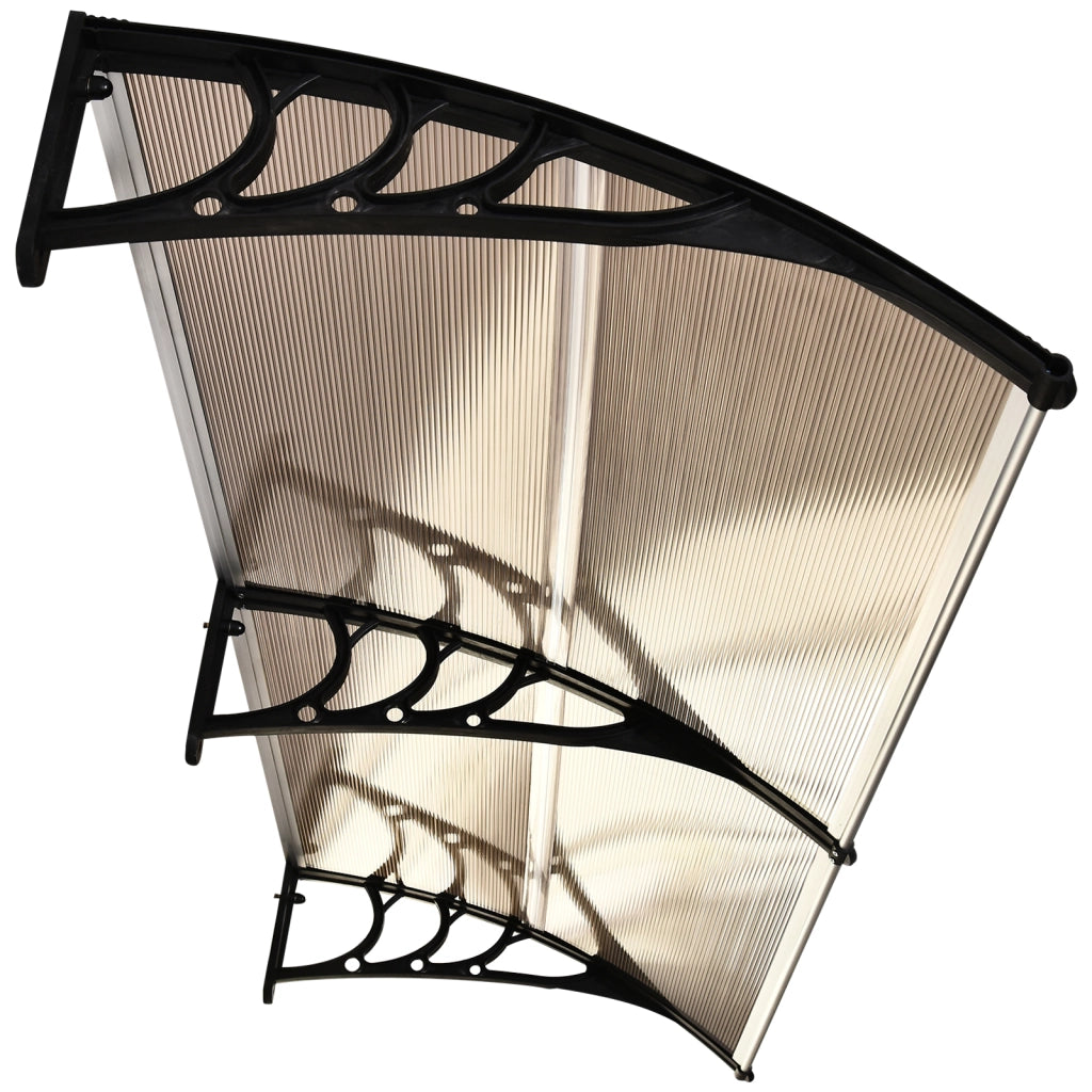 Tettoia da Esterno ¨C zephmum ¨C 75x195x23 cm Marrone