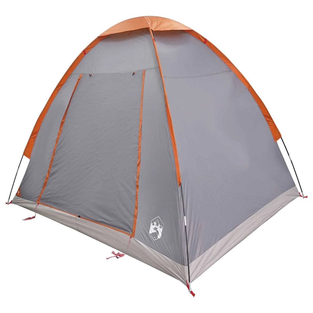 Tenda da campeggio con tetto Grigio e arancione 2 persone 42028644