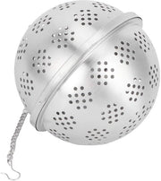 Filtro a Bambù per Tè - Grande Capacità - In Acciaio Inossidabile - Filtro a Bambù per Tè - Infusore per Erbe - Sostenibile - Sicuro e Igiene - Filtro a Bambù per Tè