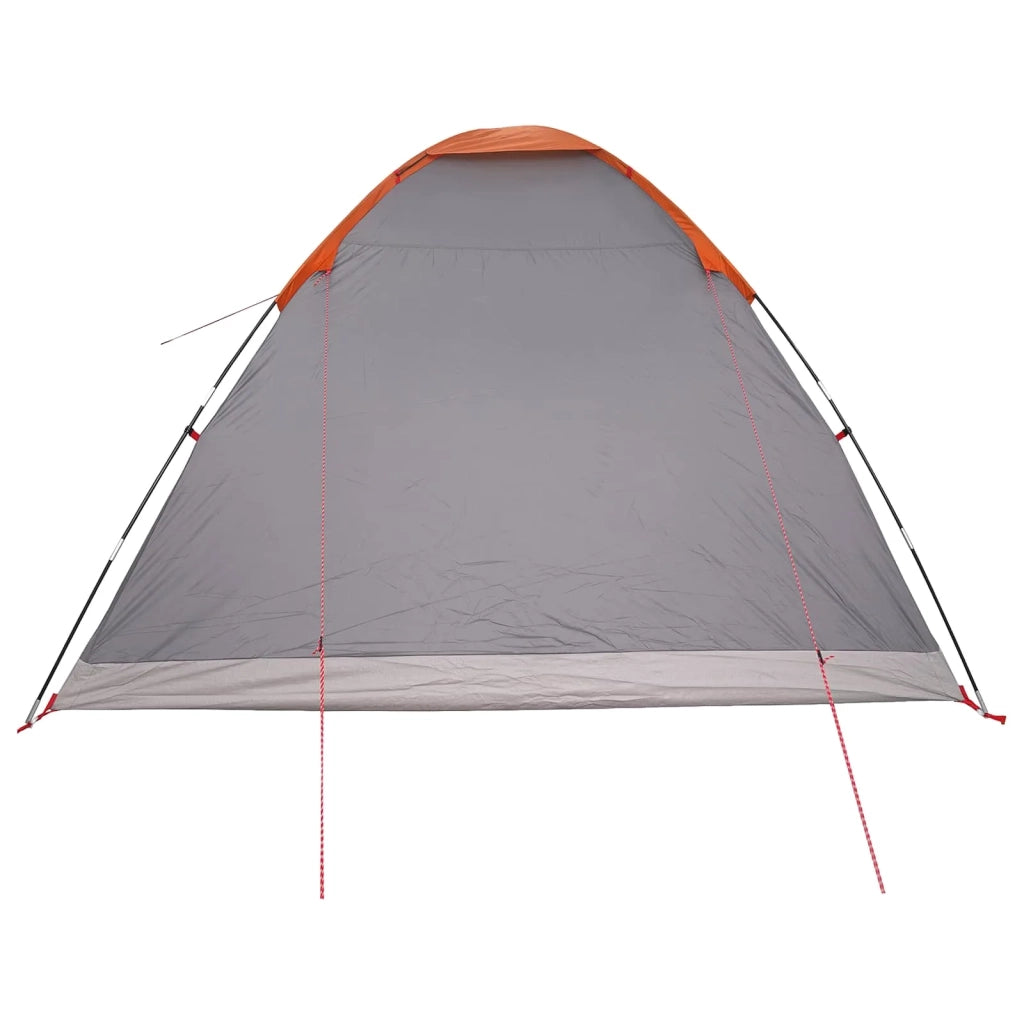 Tenda da campeggio Grigio e arancione 335 x 275 x 180 cm 42028639