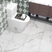 Tegola Adesiva Bianca - Impermeabile - Per Bagno e Cucina - 30,5 x 30,5 cm - Vinile