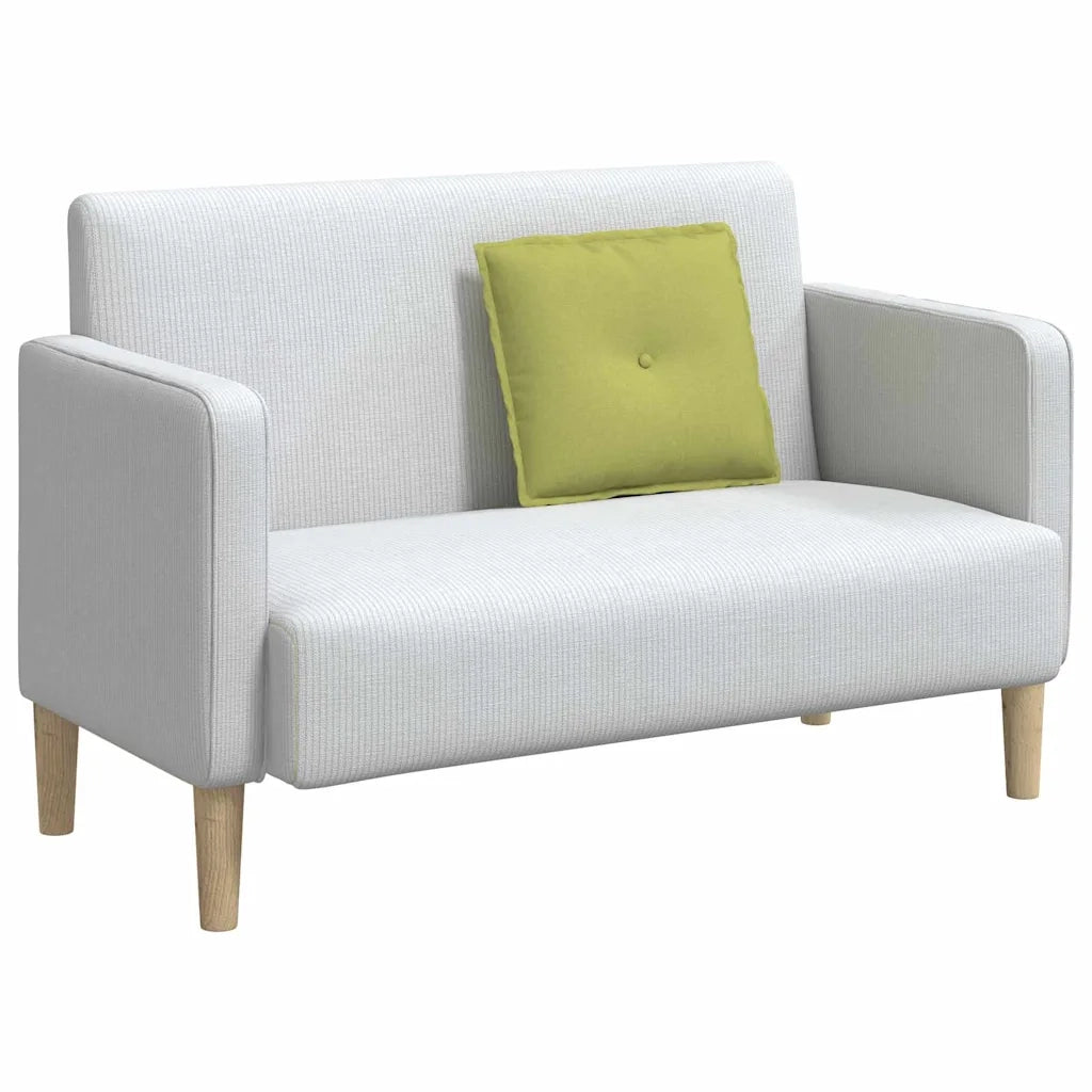 Cuscino per Schiena | Cuscino dorsale Verde chiaro 50 x 19 x 45 cm Tessuto