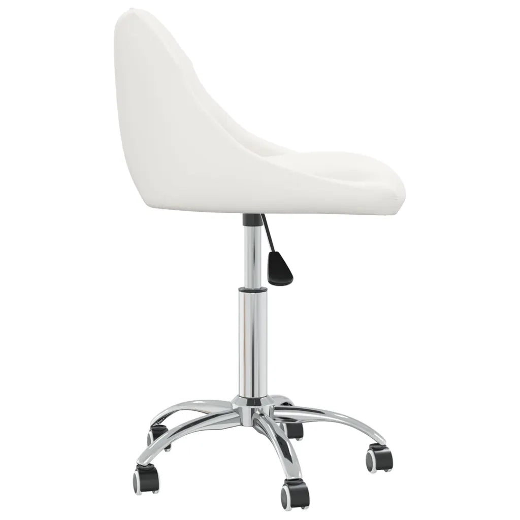 Sedie da Pranzo Girevoli 6 pz Bianche in Similpelle cod mxl 56999