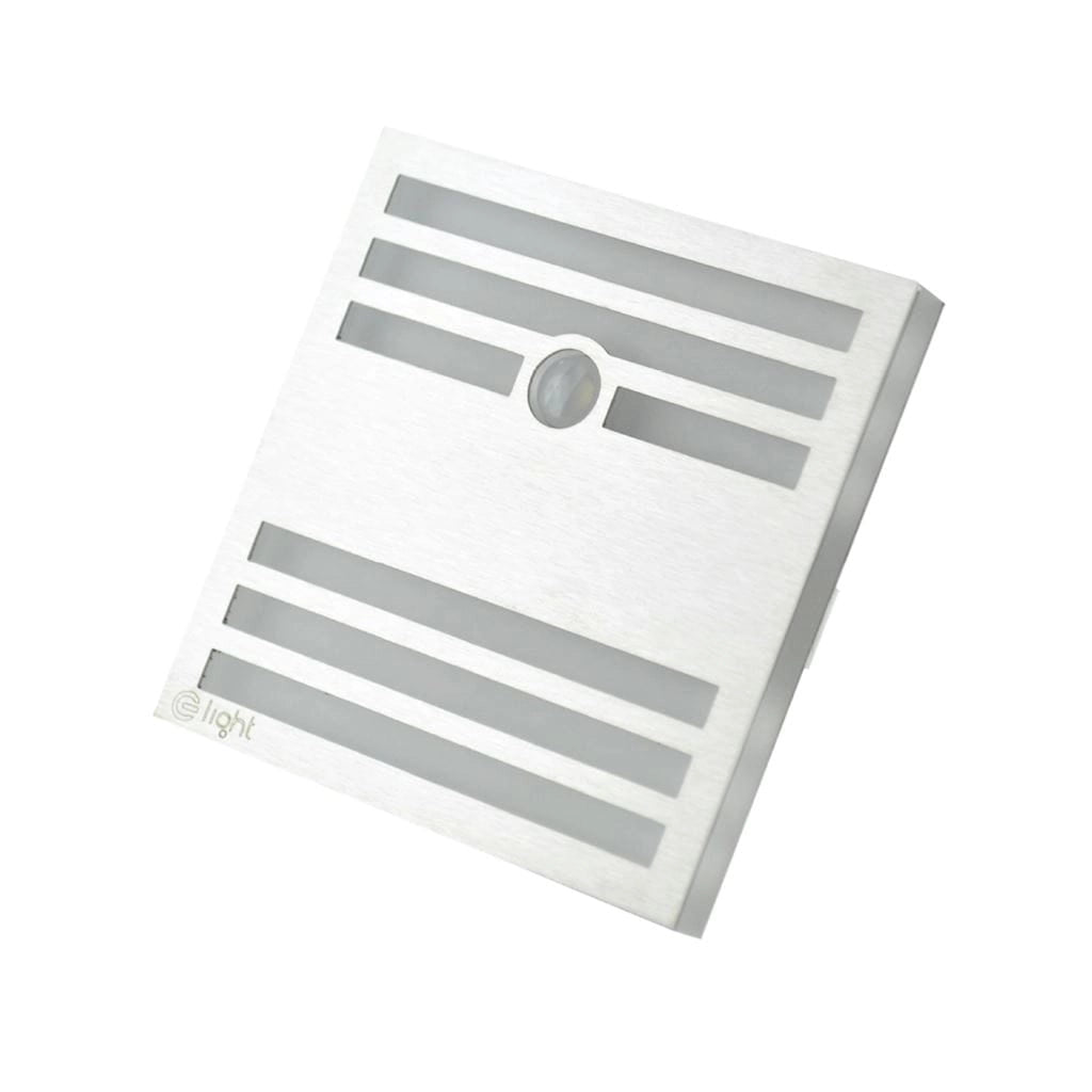 Lampada scala LED PIR Eko-Light Pepers 0,6W 6500K argento
