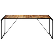 Tavolo da Pranzo 180x90x76 cm Legno Massello di Mango Grezzo 247866