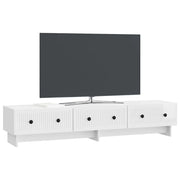Mobile TV | Armadietto TV | Mobile Porta TV Bianco Lucido 147 x 34,5 x 30 cm Legno ingegnerizzato