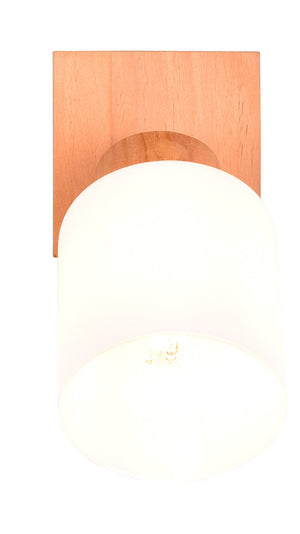 Applique da Interno Attacco E14 in Legno naturale Naturale