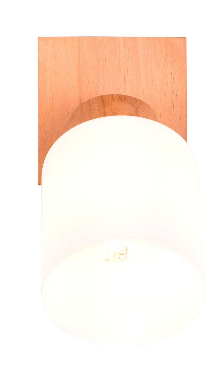 Applique da Interno Attacco E14 in Legno naturale Naturale