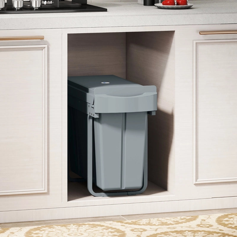 PATTUMIERA da incasso 52x26x40,8 cm Grigio in plastica